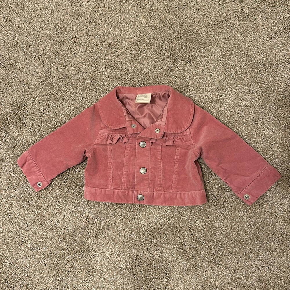 Corduroy jacket, 6-9 months, first impressions